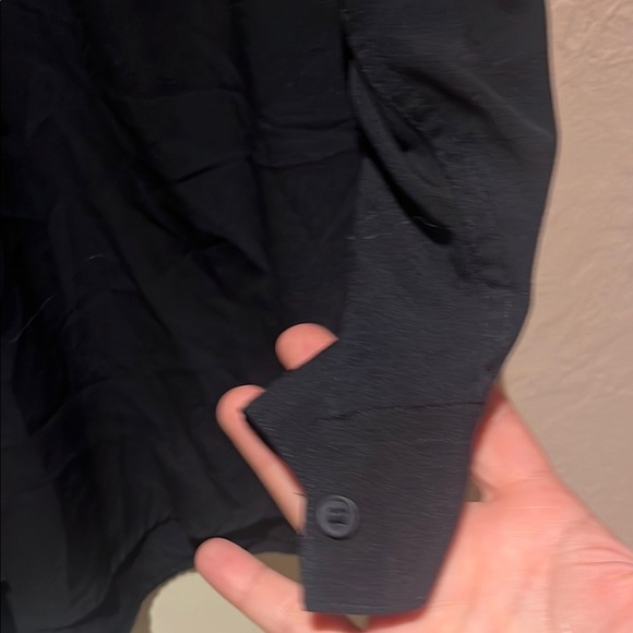 Women's Black Blouse - Picture 4 of 4